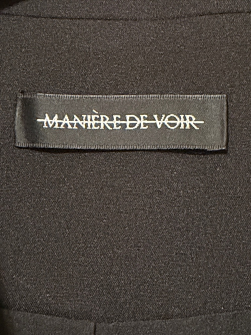 Maniere De Voir black blazer dress, size 4. - Picture 6 of 14
